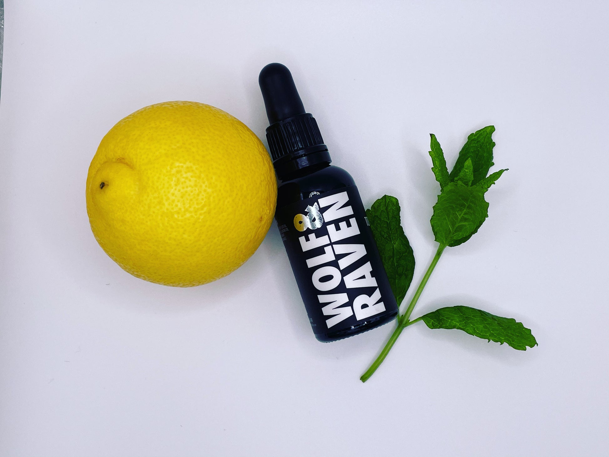 Lemon & Peppermint Beard Oil - Wolf & Raven Beard Co.